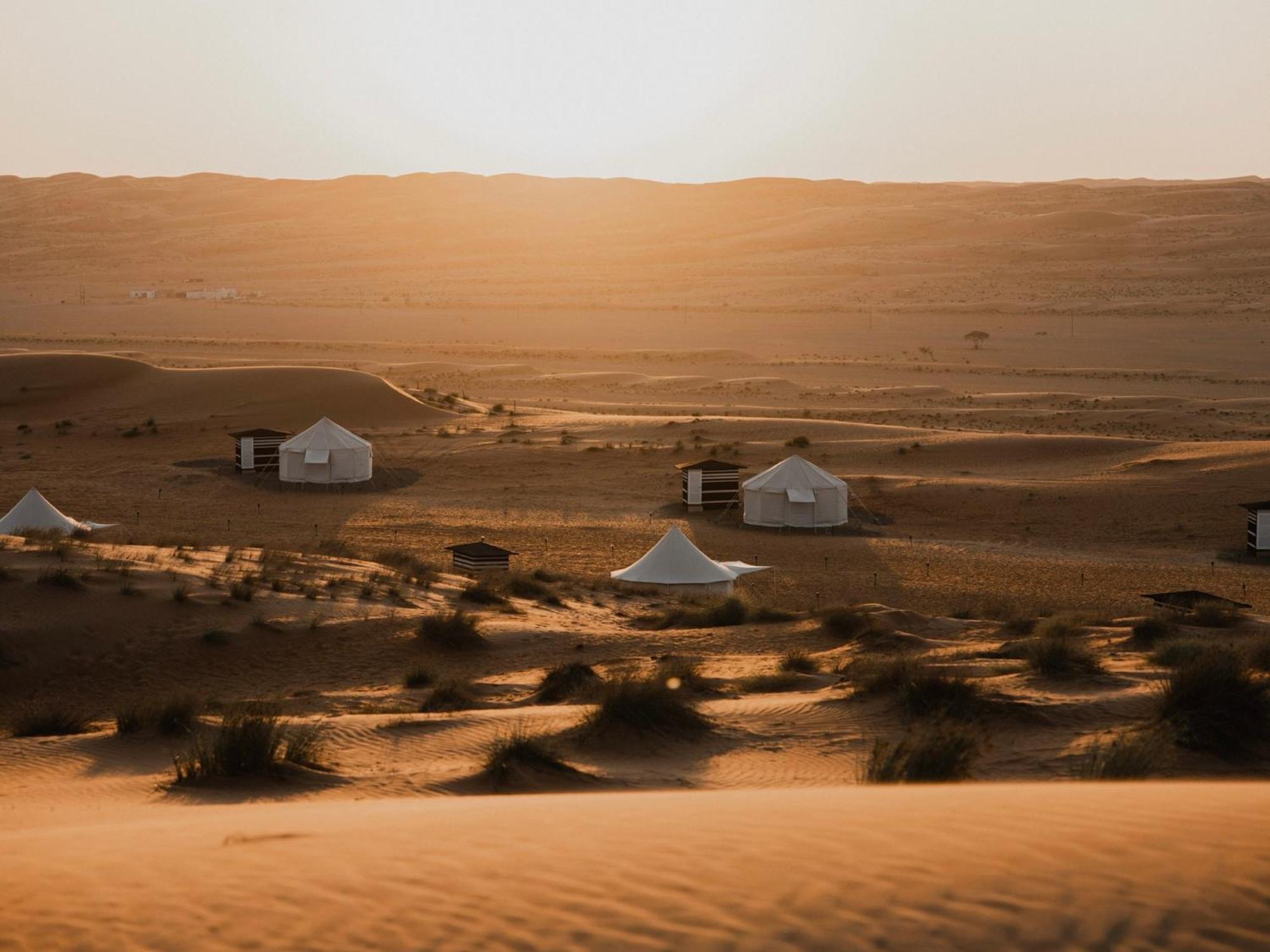 Desert Waves Camp Badīyah Exteriér fotografie
