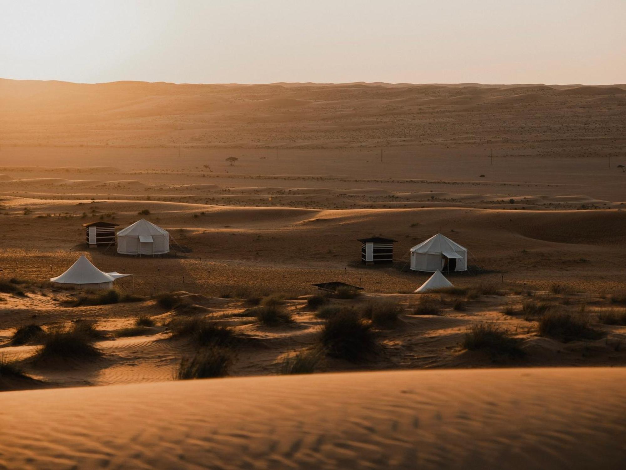 Desert Waves Camp Badīyah Exteriér fotografie