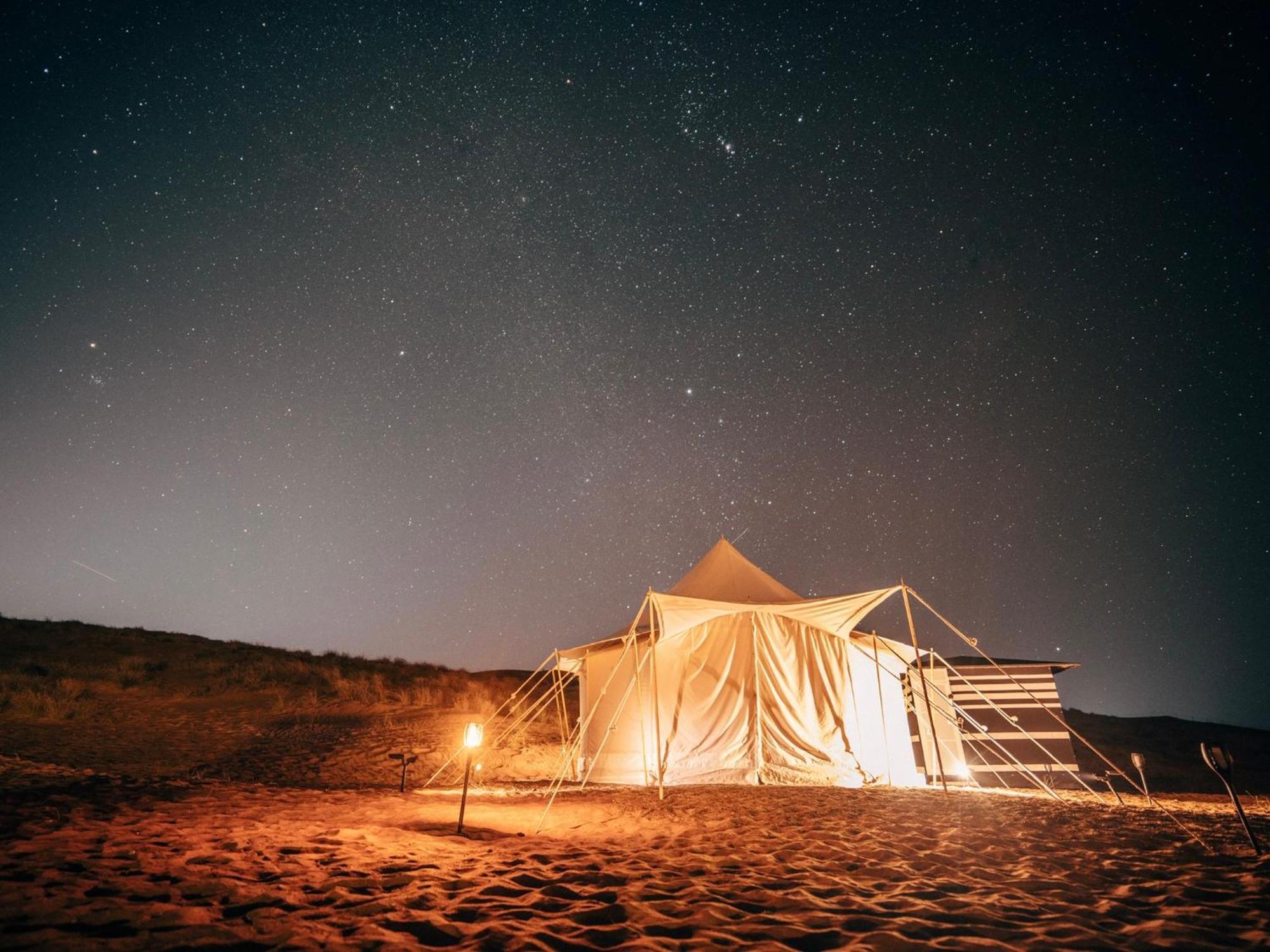 Desert Waves Camp Badīyah Exteriér fotografie